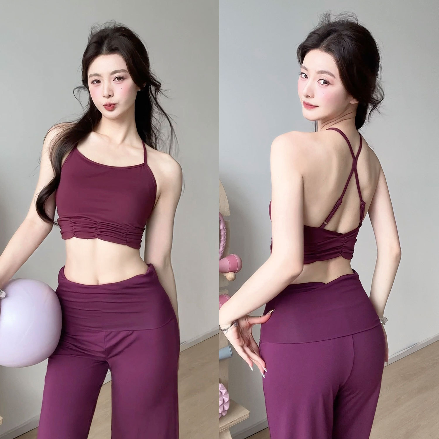 그레이프 퍼플(고정브라)