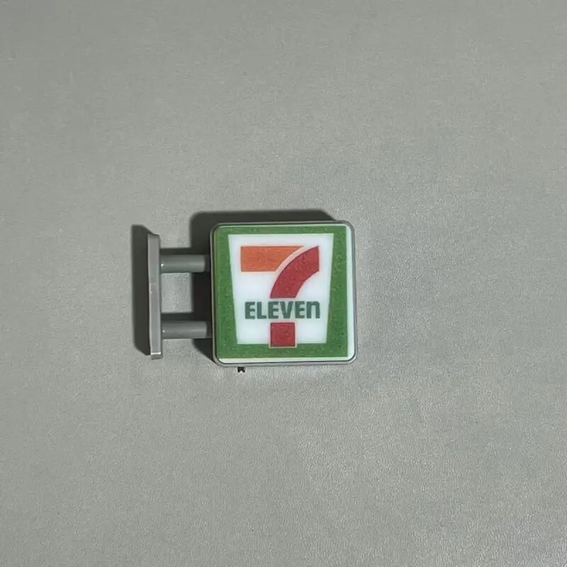 コンビニ冷蔵庫マグネットクリエイティブライトサインディスプレイカード磁気ローゼン 711 ファミリーライトボックスおもちゃモデル発光|undefined
