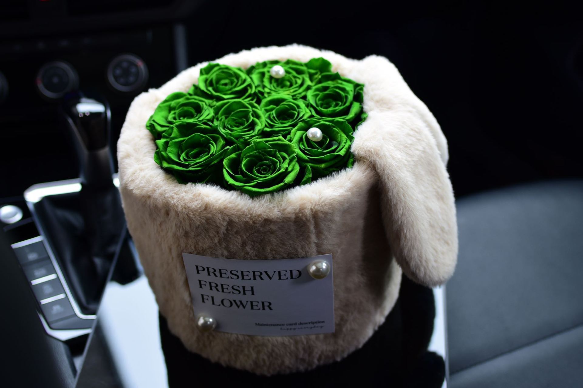 다크 그린 포옹 버킷 27*27*25cm