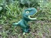 Dinosaur, realistic big toy from soft rubber plastic, makes sounds, tyrannosaurus Rex