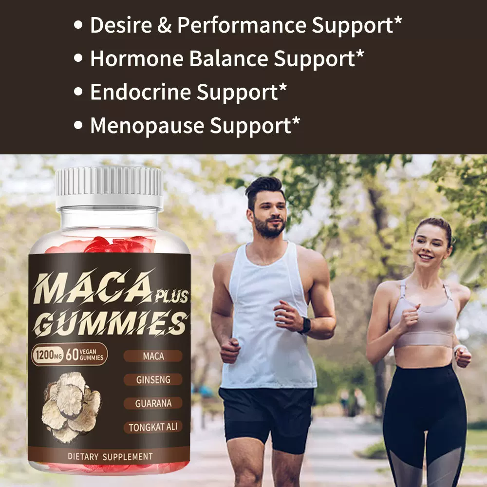 Maca gummies Men's kidney tonic gummy玛咖卡软糖男性出口跨境