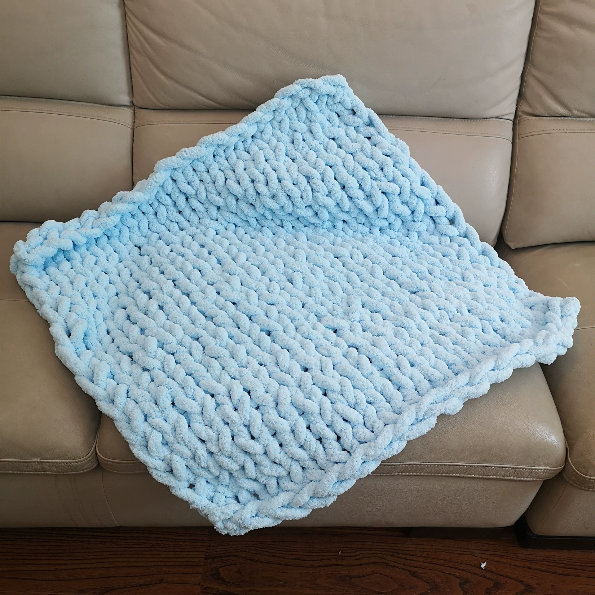 Knitted woven duvet, sofa, DIY, Amazon, wish