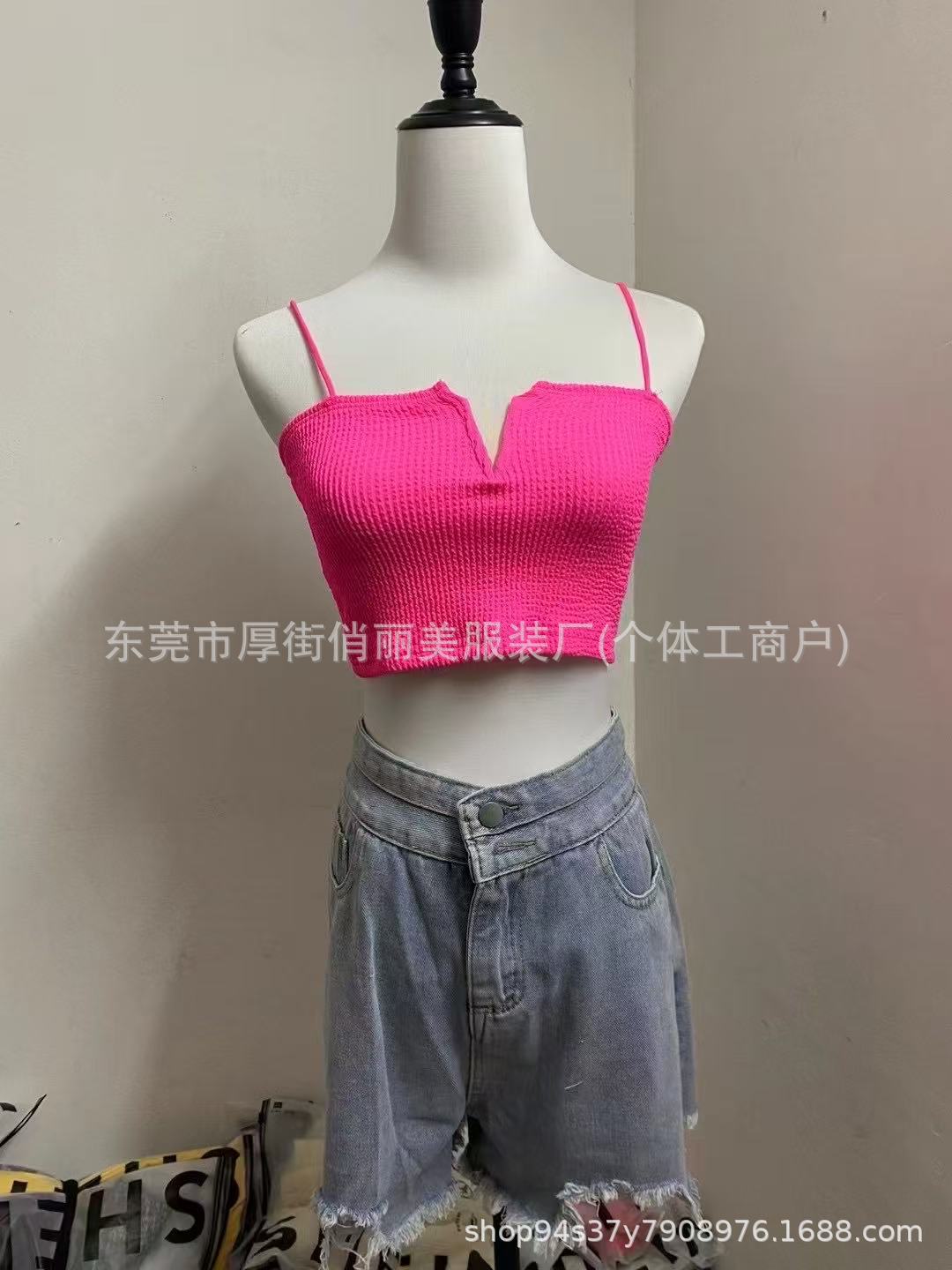 SHEIN ropa de mujer miscelánea, camiseta de verano, ropa de cinturón, exportación del sudeste asiático, cola de shein