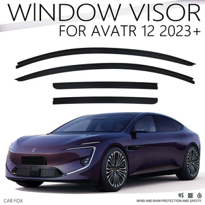 Suitable for Avita 12 car window rain rain shield sun visor rain eyebrow AVATR 12 Window visor