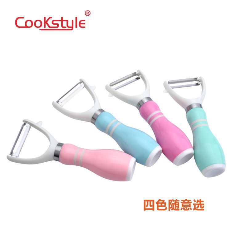 Herramientas de cocina 8-pieza de acero inoxidable melón Planer helado cuchara pelador abridor de botellas cuchillo de pizza multifuncional hogar