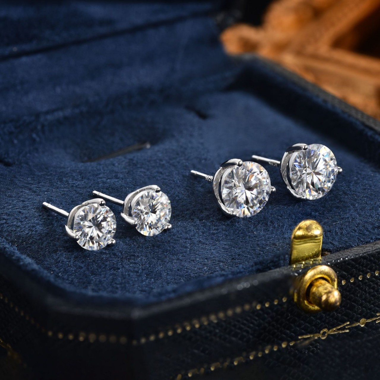 Meishida Jewelry S925 Sterling Silver Earrings Earrings Custom Moissanite Jewelry Wholesale Source Factory