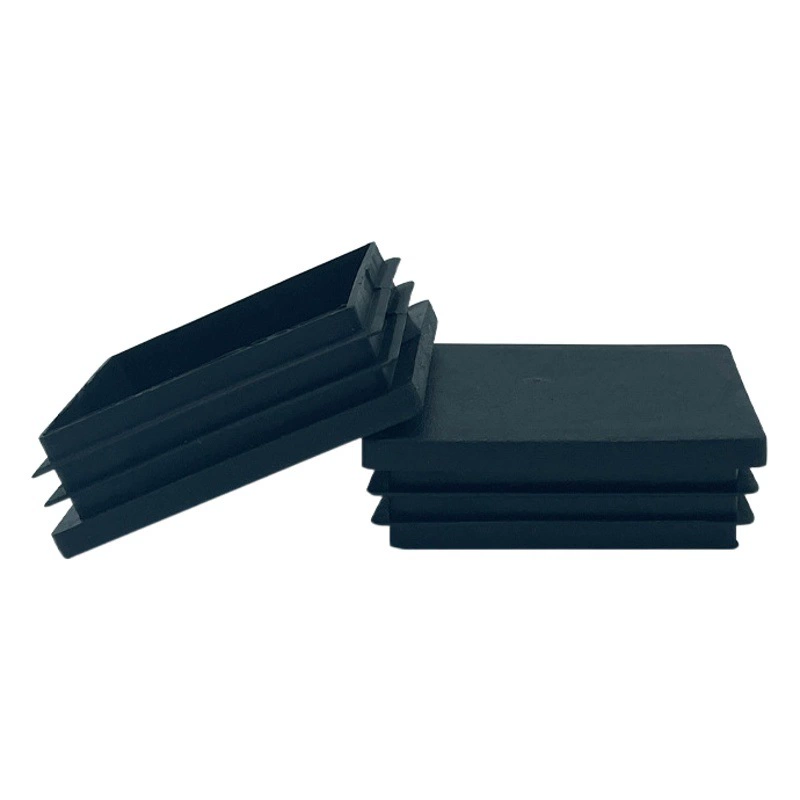 Пластиковая квадратная заглушка, многофункциональная заглушка из нержавеющей стали, износостойкая, устойчивая к царапинам головка, мебельная ножка стола, плоская заглушка