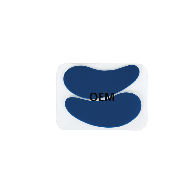 Máscara de ojos de silicona reutilizable y lavable de grado alimenticio, parche de silicona para ojos, parche de ojos imprimible transfronterizo de Amazon.