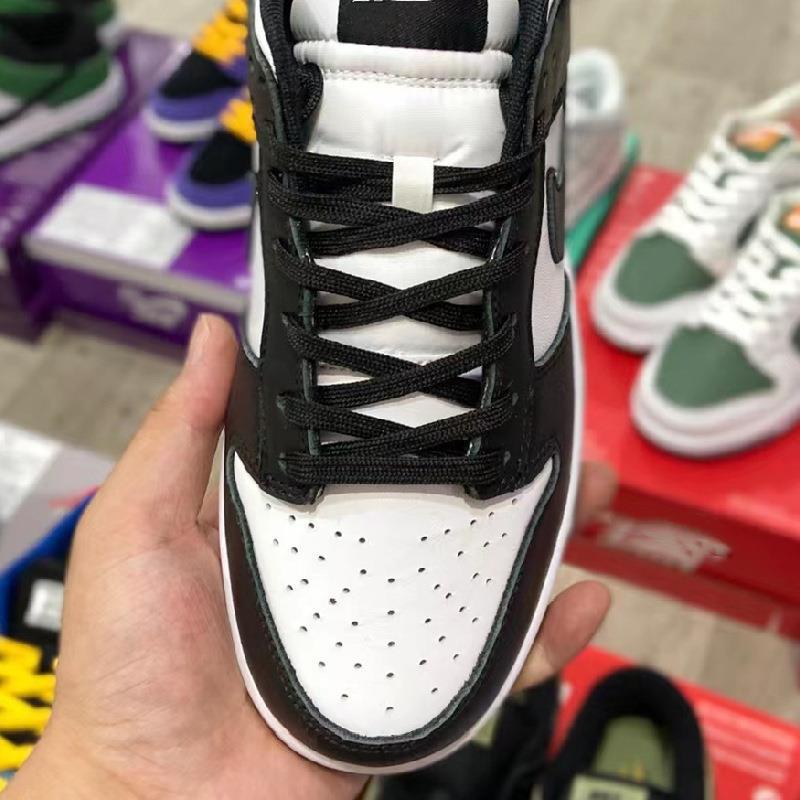 Putian puro original Dunk SB negro y blanco Panda sombra gris Carolina del Norte azul bajo la parte superior azul marino hueso blanco Carolina del Norte azul AJ zapatos