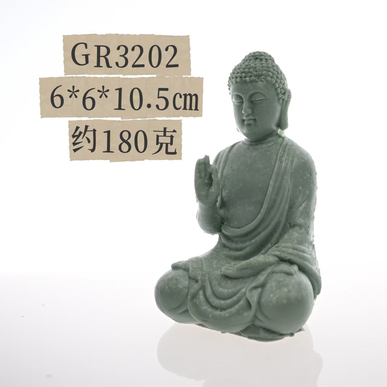 Color primario, figura de arena clara, estatua de Buda, decoración de peceras, decoración de Wukong, accesorios de micropaisaje, fábrica de bonsáis