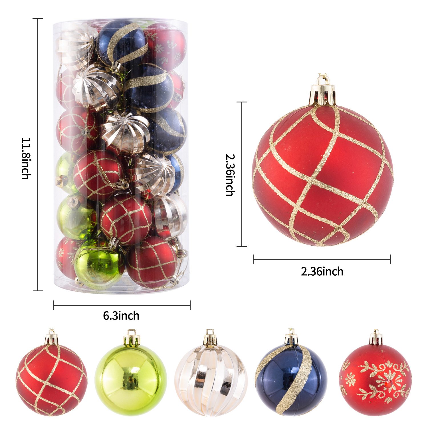 ball ornaments for christmas t