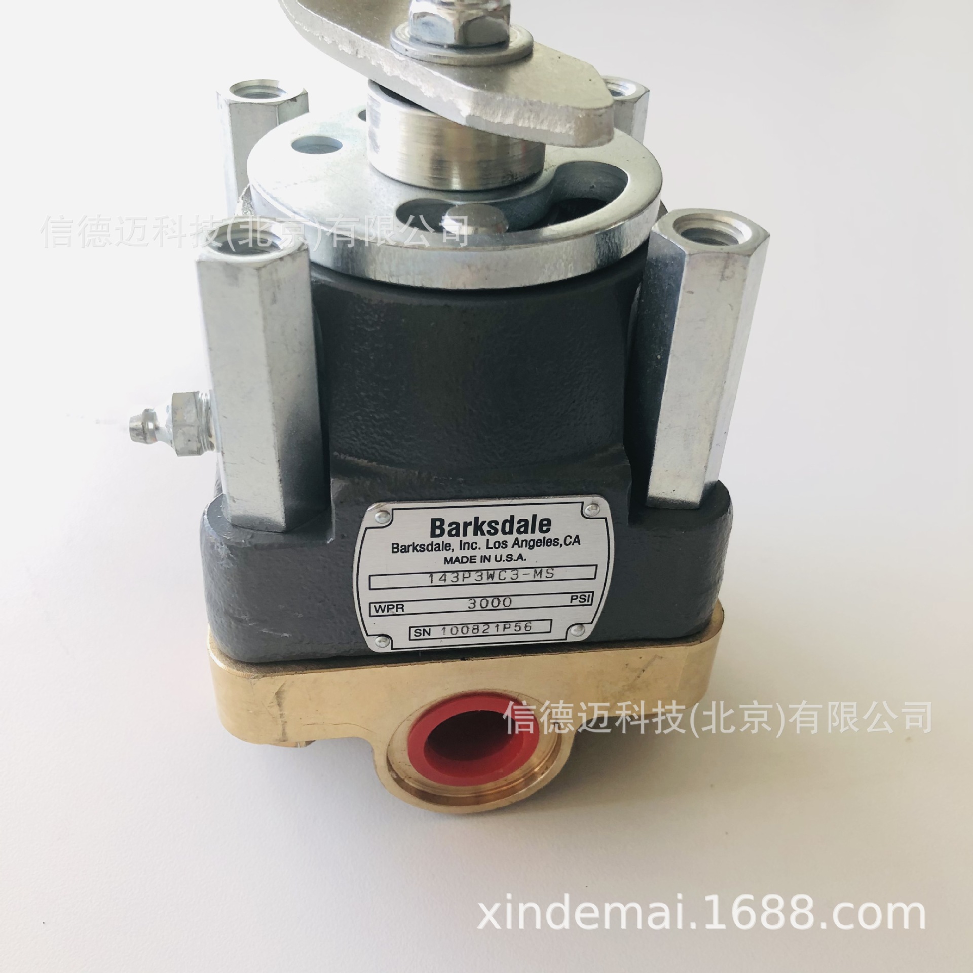 BARKSDALE  SHEAR-SEAL重型阀门143P3WC3-MS