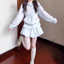 �紺���{ɫ������ʽ�B��ȹ��Ů��2026�¿�С���ӻ�����ȹһ�����b