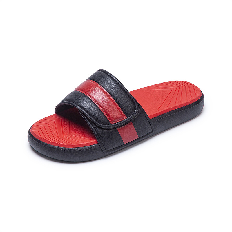 Nueva tendencia de velcro de verano, chanclas transfronterizas de gran tamaño, antideslizantes, transpirables, zapatillas deportivas de moda