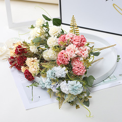 仿真花瑪麗繡球家居婚慶裝飾攝影道具廠家批發插花花藝戶外擺件