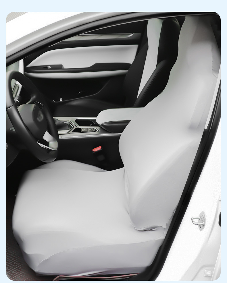 Elastic Car Seat Cushion Cover for All Seasons, Universal Seat Cover for the Front Row, Fully Surrounded, Comfortable, Thin, Breathable, Dust-Proof and Dirty