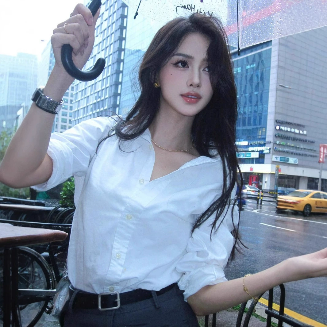 RL Rlaf Po логотип рубашка с длинными рукавами женский хлопок лацканный солнцезащитный крем рубашка женская POLO вышивка для внешней торговли