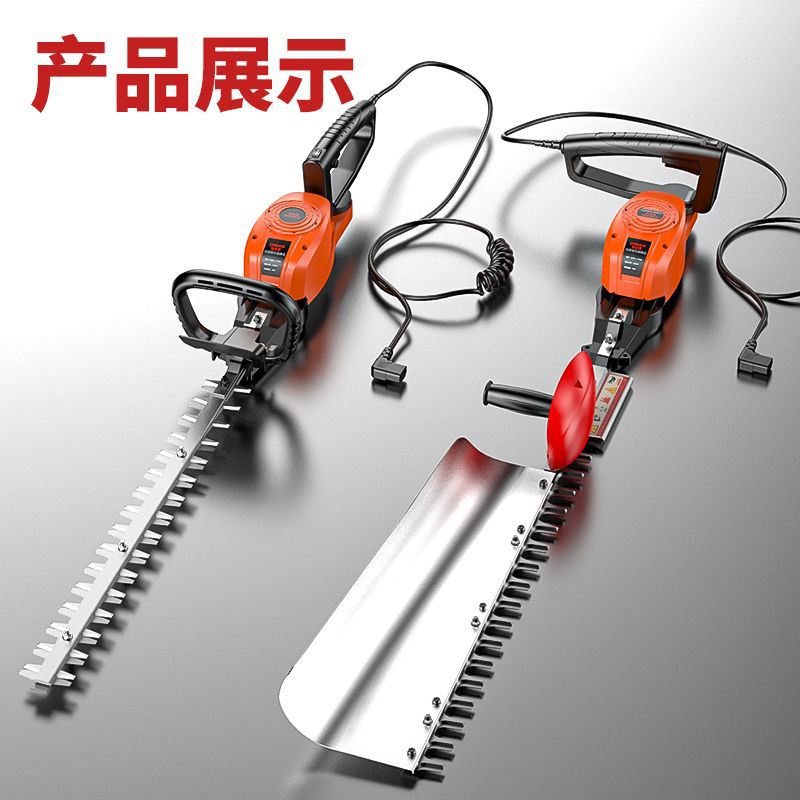 进口36伏48伏重修绿篱机充电式电动修剪机大功率茶树园林绿化修枝