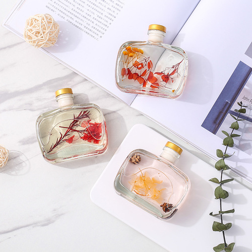 Water Lily Everlasting Flower No Fire Aromatherapy Essential Oil Set Household Fragrance Air Freshener Perfume Aromatherapy 100ml
