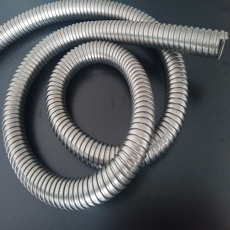 304不锈钢单扣护线管 线缆保护可弯曲套管 布线穿线波纹管