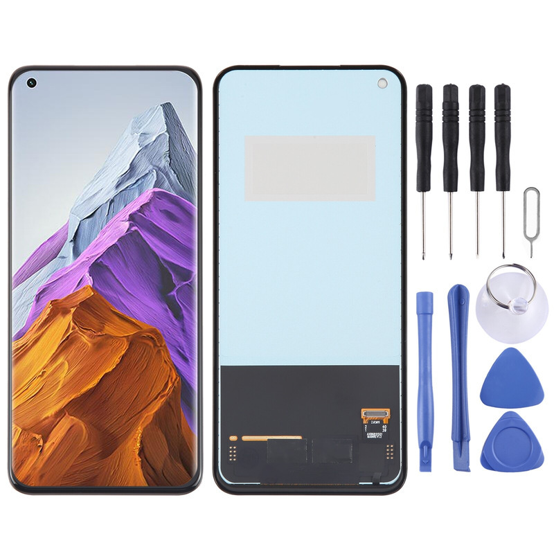 Suitable for Xiaomi Mi 11 Ultra Mobile Phone Screen Assembly, Original Lcd Display, Integrated Internal and External Screen