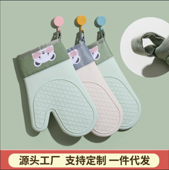 保温耐熱手袋 オーブン 電子レンジ キッチン 厚手 耐高温 ベーキング シリコン 卸売 厚手断熱