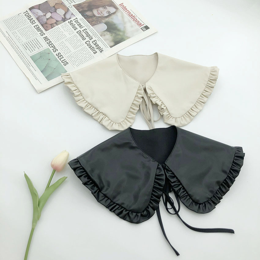Manufactor Of large number goods in stock False collar Shawl New products PU Shawl Women's wear No good fashion Trend