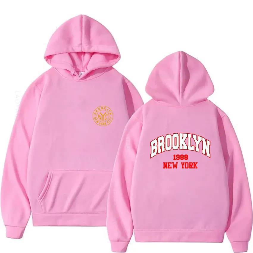 Brooklyn New York Hoodie for Men Hoodie Essentials Men's Cl