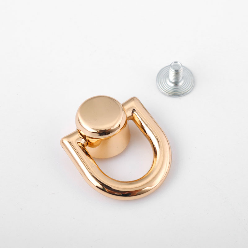 Fábrica al por mayor con anillo Heshang pezón clavo colgante hebilla DIY bolsa de transformación accesorios de equipaje tire de la hebilla del anillo