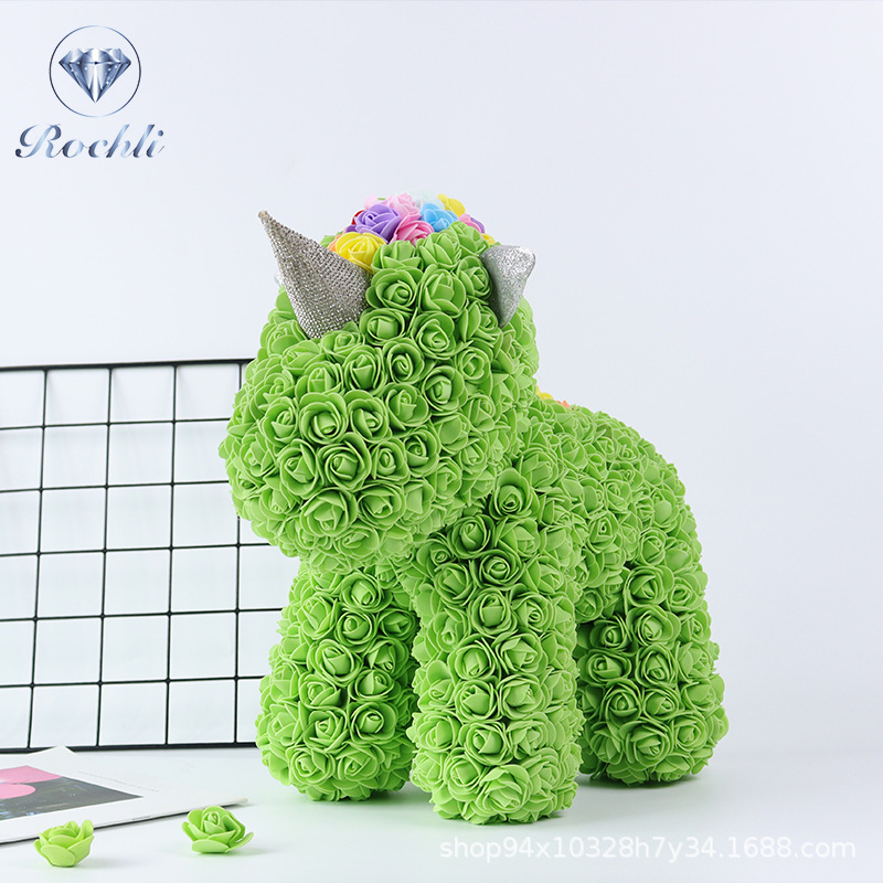 Corona, velo de cabeza, unicornio, flor inmortal, chica, amante, cumpleaños de Navidad, esposa.