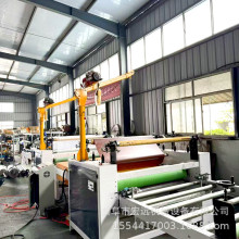 自动控温五合板密度板涂胶贴面机 冷胶热胶膜复合PVC板覆膜机