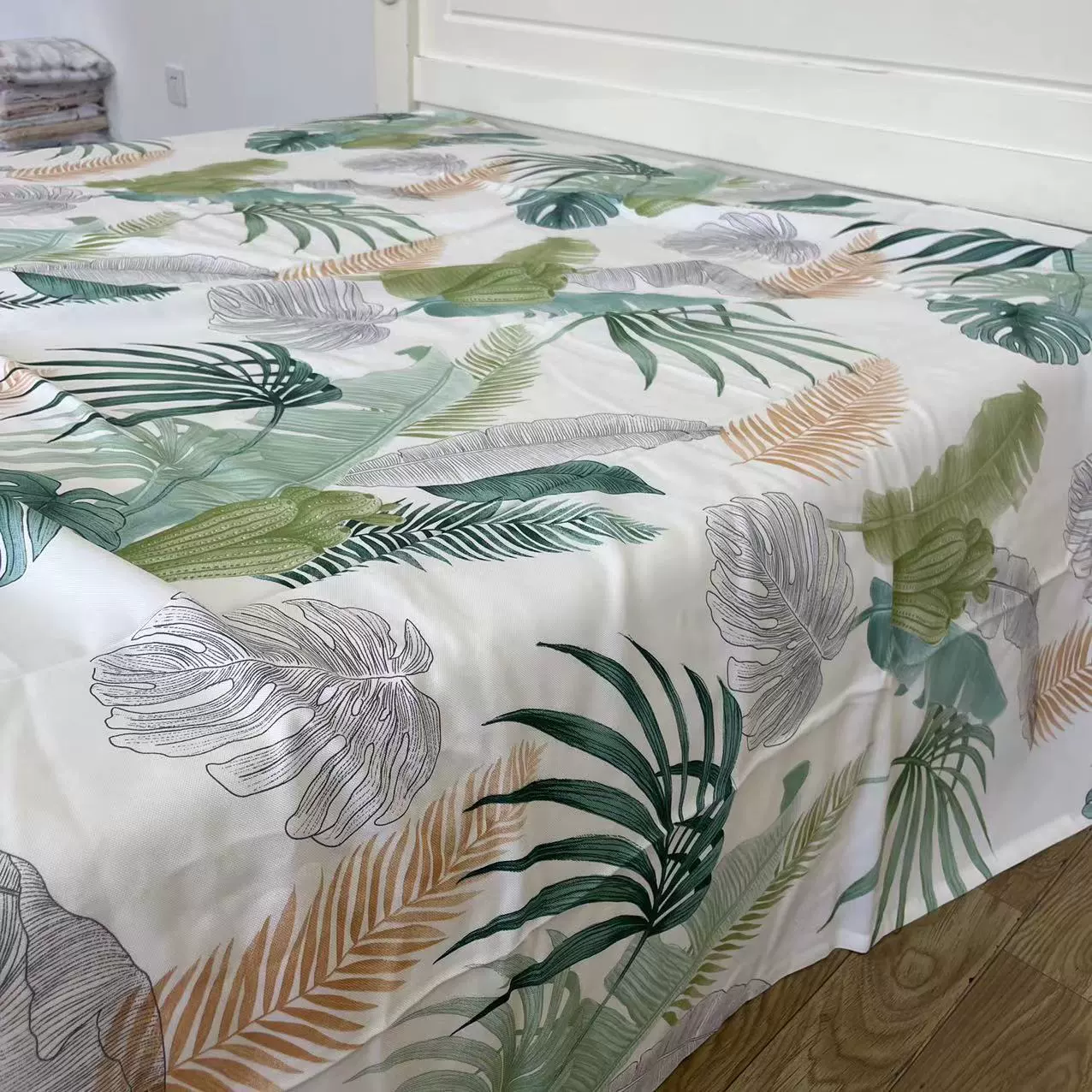 Летнее матрас/материал? Нет, исходная фраза: 'Summer mat, sheet, pillowcase, set, 3 piece set, increased thickness'