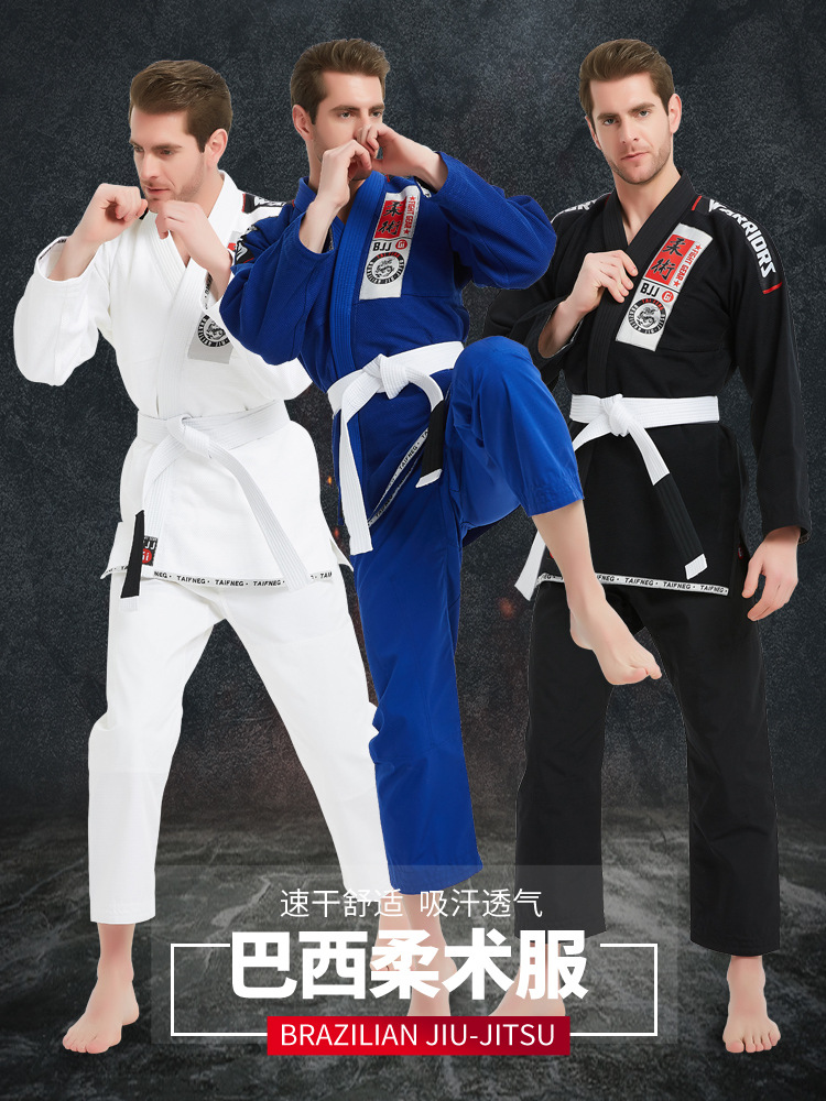 Brazilian Jiu-Jitsu Uniforms, Anti-Wear Clothing, Men's and Women's Professional Training Uniforms, Bjj Gi Baudo Uniforms, Adult Thickeneded and Lightweight