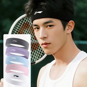 Li Ning, повязка на голову, теннисный антиперспирант для йоги для бадминтона, защищает от пота