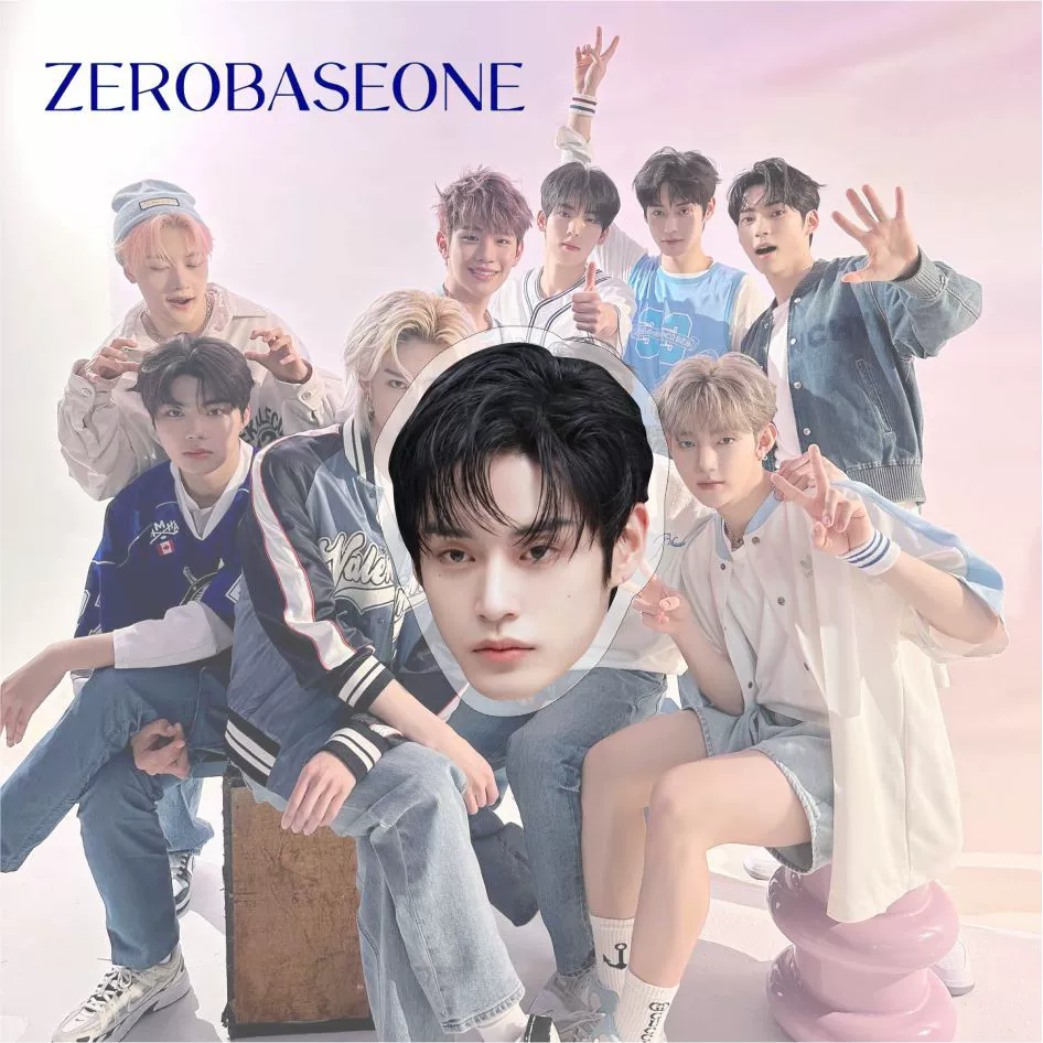 Кореянские мужские группы Zerobase One акриловые подушки для мобильного телефона, можно вытянуть стентирование, звезда вокруг одного и того же ZB1