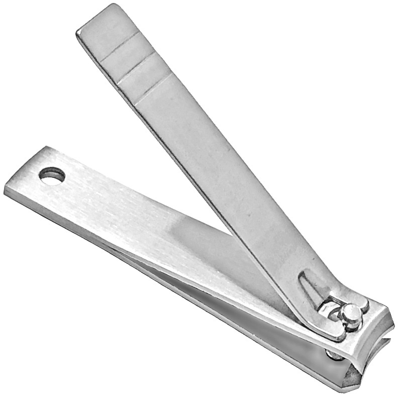 Curved 221 Large Nail Clippers Stainless Steel Sanding Edge Polishing Manicure Nail Scissors Round Mouth Nail Clippers