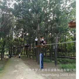 梦之龙景区设施丛林穿越项目图片丛林穿越游乐项目名称