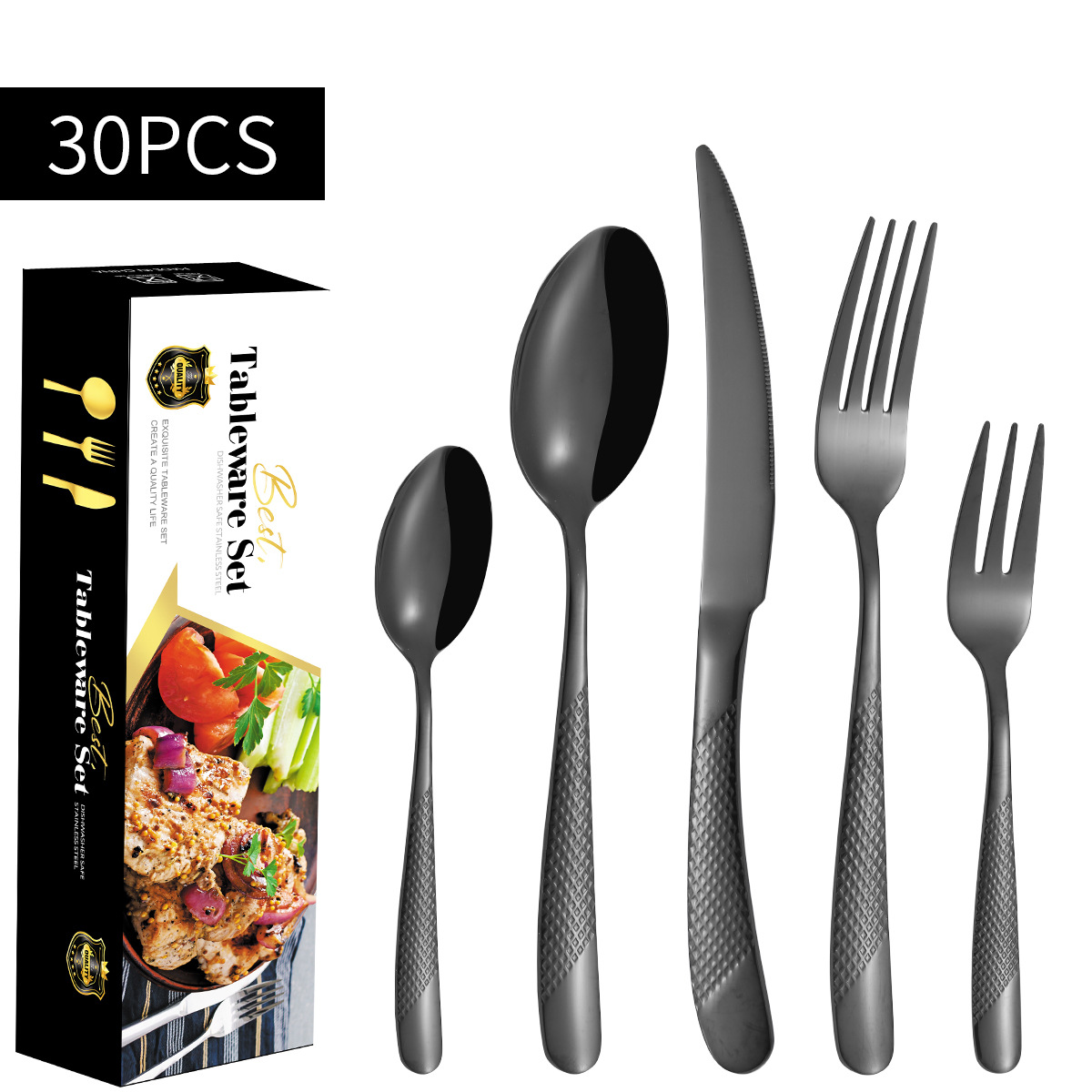 블랙 30 장 세트