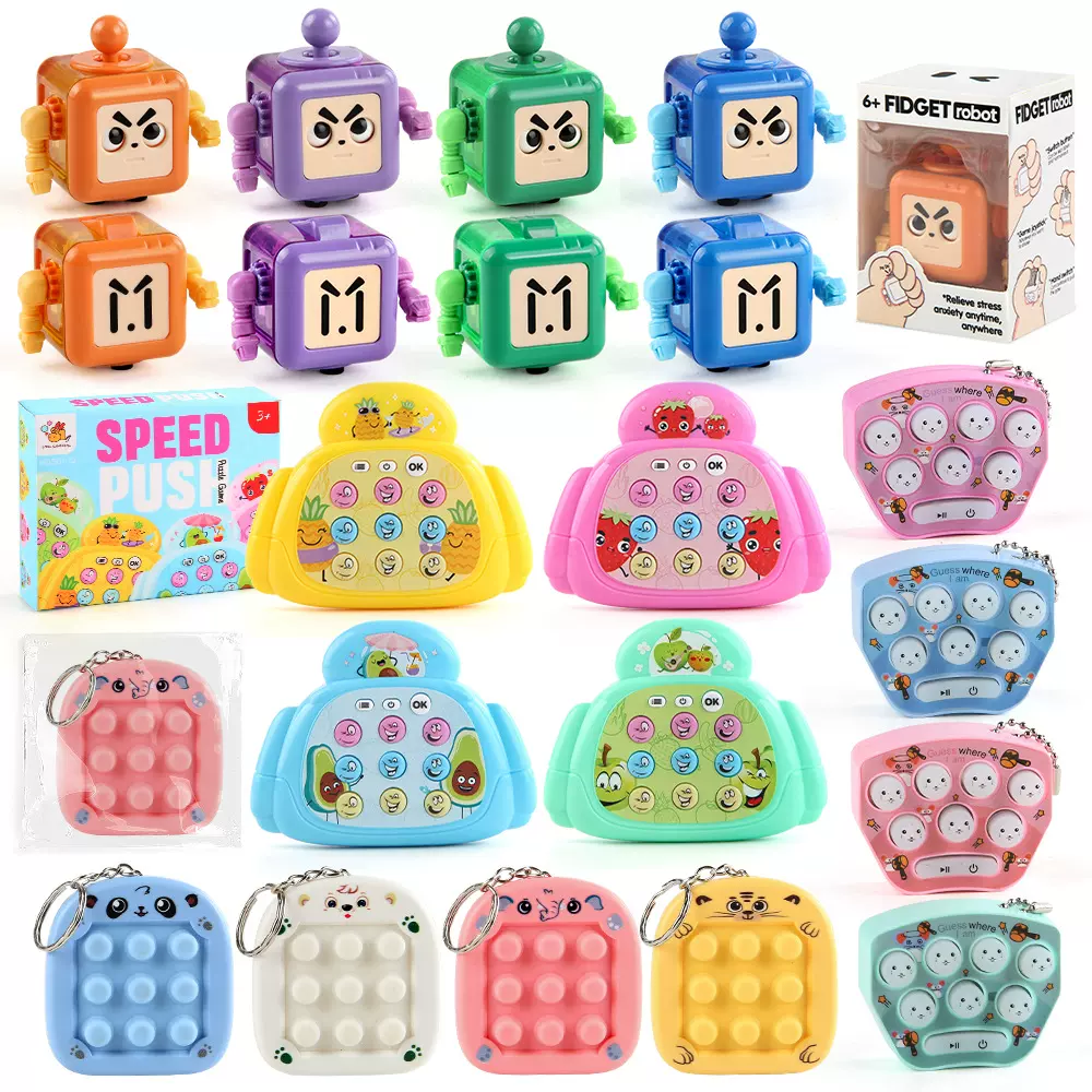源头工厂edc解压玩具机器人捏捏乐玩具解压小玩具新奇特玩具包邮