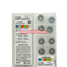 日本日立R6圆铣刀粒数控铣刀片RDMT1204MOTN CY250硬质合金刀具