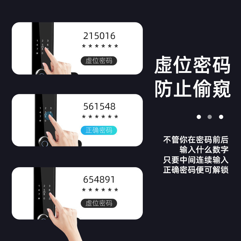 半自動指紋ロック、盗難防止ドアパスワードロック、ワンハンドオープンスマートロック、スワイプカード電子ロック、賃貸住宅玄関ドアロック|undefined