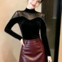 半高领长袖秋冬修身打底衫