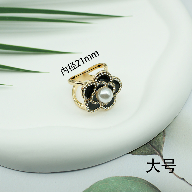 Corea del Sur bufandas multifuncionales perlas de alta calidad moda nueva camellia bufandas decorativas bufandas correa de cabello fija