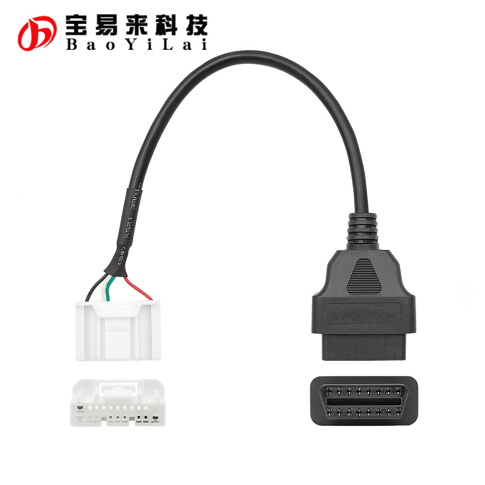 汽车obd转接线 支持特斯拉 TESLA Model X S 20pin from 2015.9