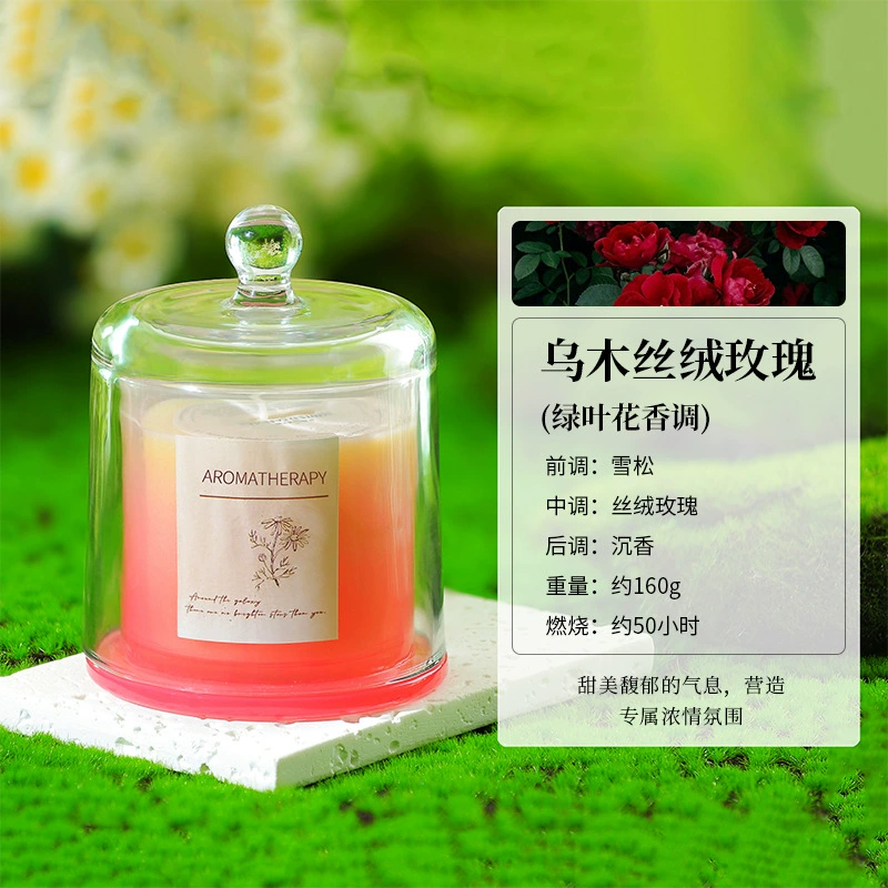 Aromatherapy, glass perfumed candle, DIY