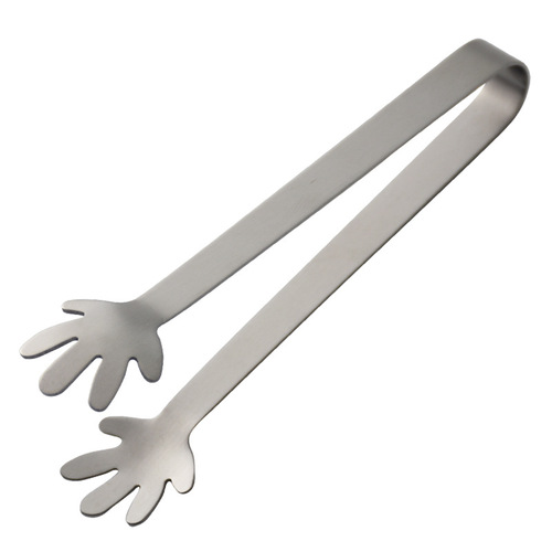 Nordic stainless steel sugar clip ice cube clip snack coffee sugar cube clip cute little clip lemon slice clip towel clip