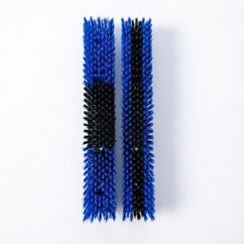 Photovoltaic panel cleaning brush, anti-static water-fed brush, ideal for cleaning exterior walls of villas and wiping glass windows