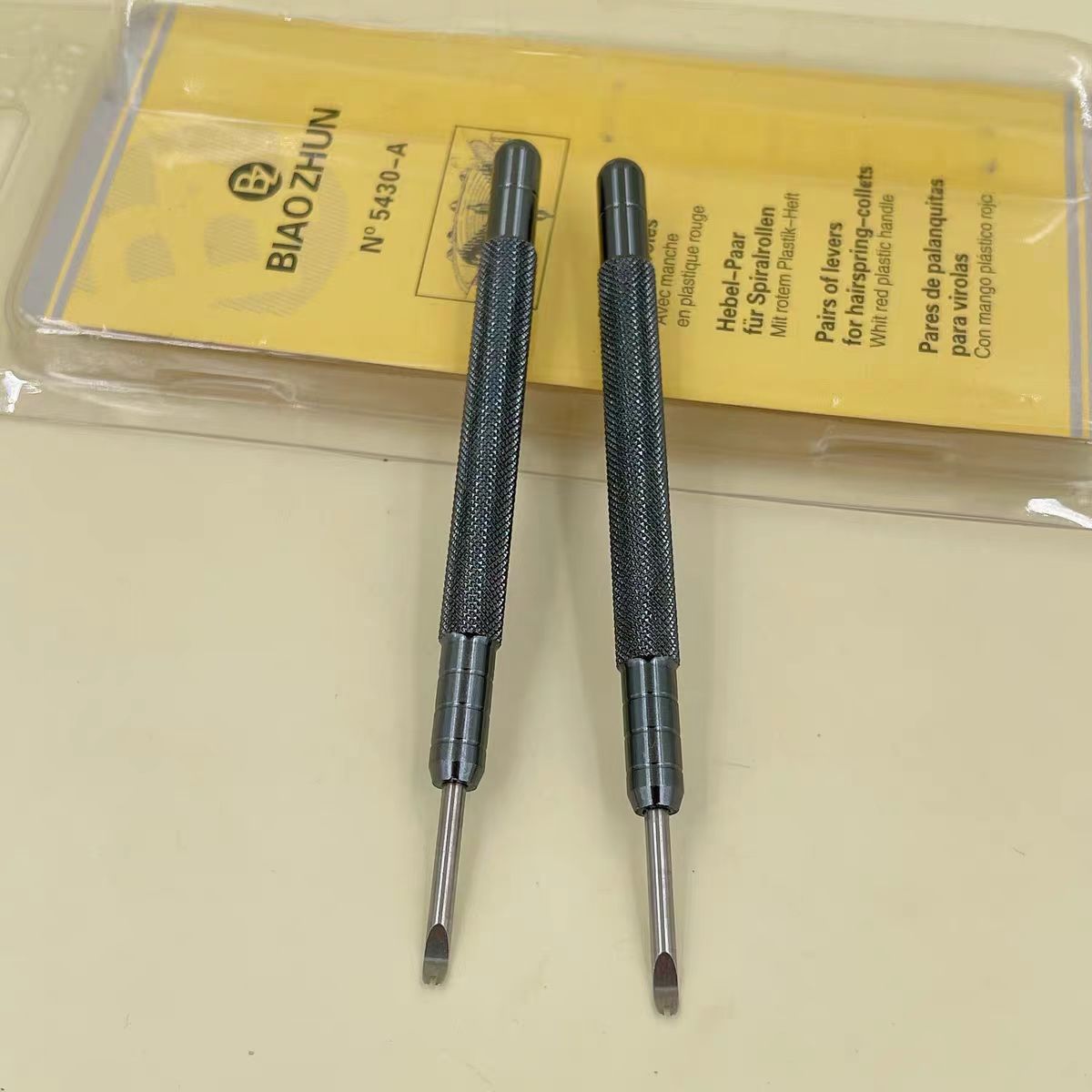 修表工具 带槽起手表表针工具起针铲取针器 取手表表针取针棒