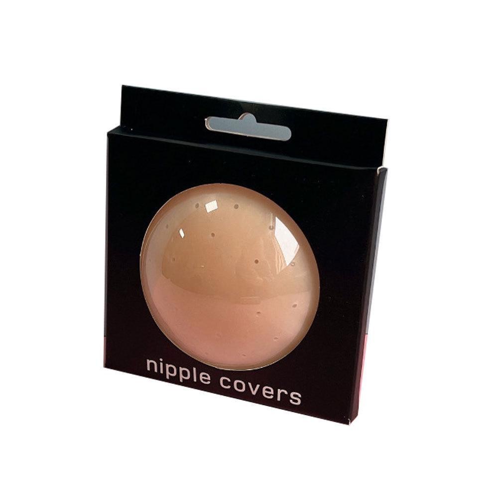 Liquid latex-free invisible silicone breast patch to prevent bumps, thin student wedding dress sling, special traceless self-adhesive