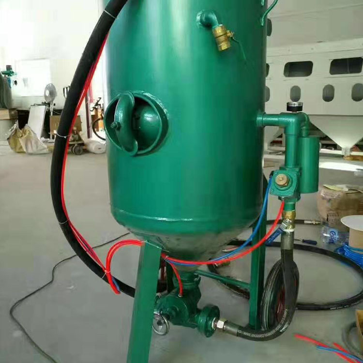 石材抛光自动喷砂油罐除锈机钢结构移动喷砂机除锈喷砂机